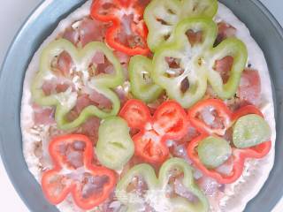 Bacon Ham Pizza recipe
