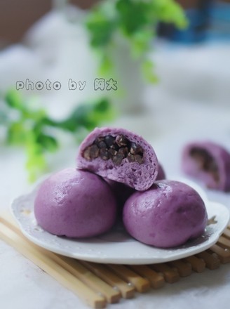 Purple Sweet Potato Buns recipe