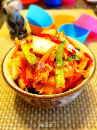 Korean Spicy Cabbage recipe