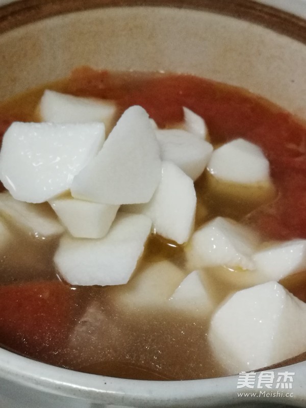 Tomato Short Ribs and Yam Soup recipe