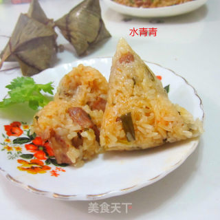 Scallion Pork Glutinous Rice Dumpling recipe