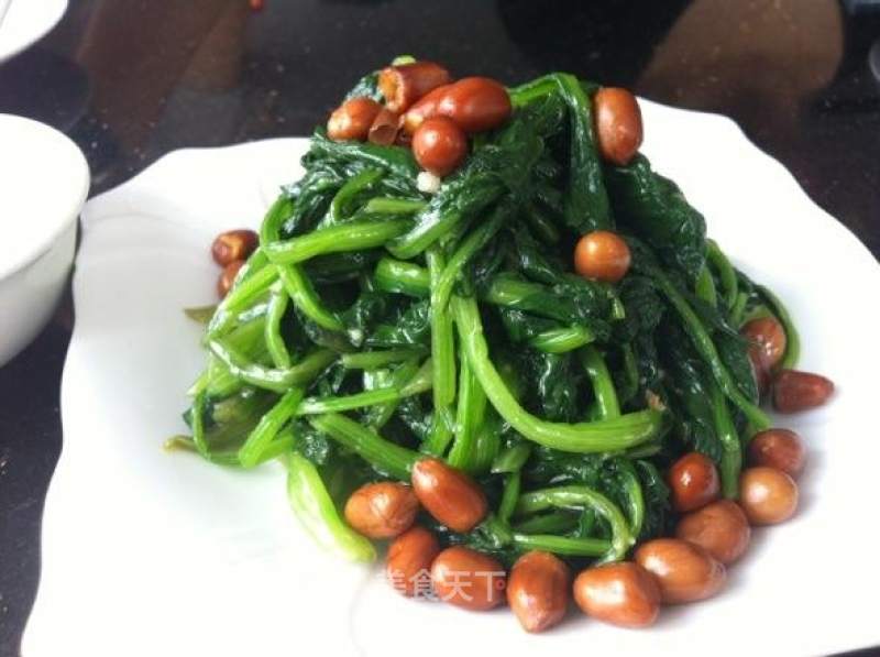 Nuts Spinach recipe