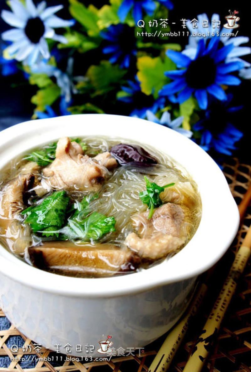 Old Duck Vermicelli in Pot recipe
