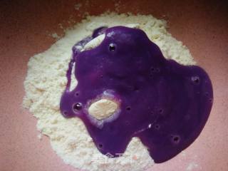 Purple Sweet Potato Noodles recipe