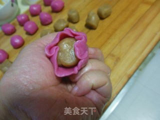 Rose•rose Filling——rose Snowy Mooncake recipe