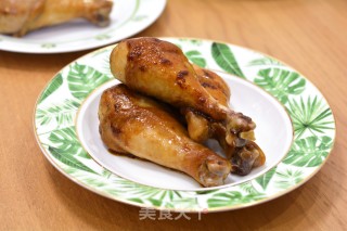 Roasted Chicken Drumsticks with Honey Sauce recipe
