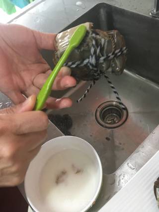 Open-side Hairy Crabs recipe