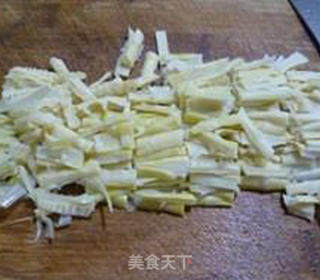 Lamb's Tail Bamboo Shoots Mixed with Parsley recipe