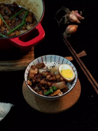 Braised Pork on Rice recipe