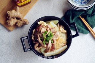 Braised Zucchini with Yuba with Vermicelli recipe