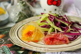 Bird's Nest Crystal Rice Dumpling Vegetable Salad recipe