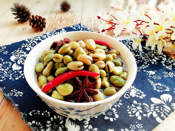 Spiced Braised Broad Beans recipe