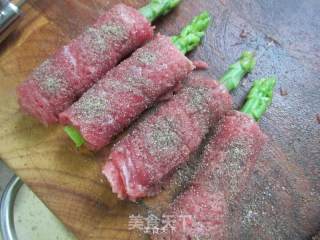 Asparagus Beef Roll recipe