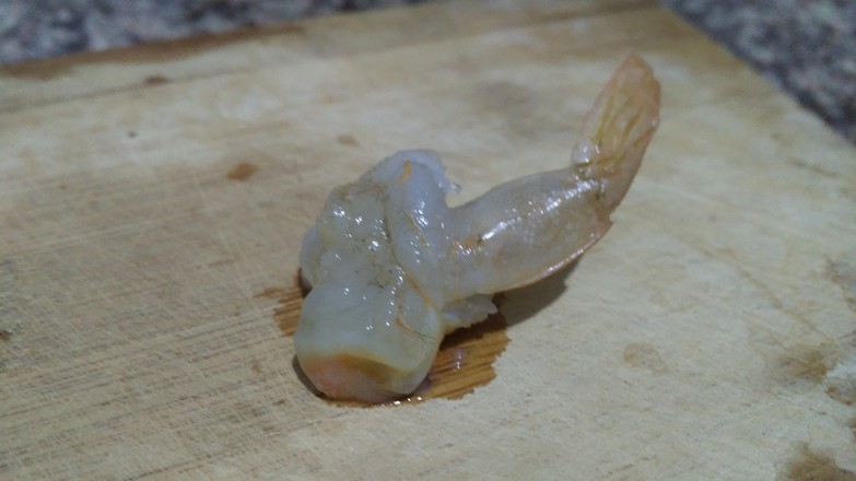 Loofah Shrimp Cup recipe