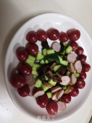 Fruit Beef Salad recipe