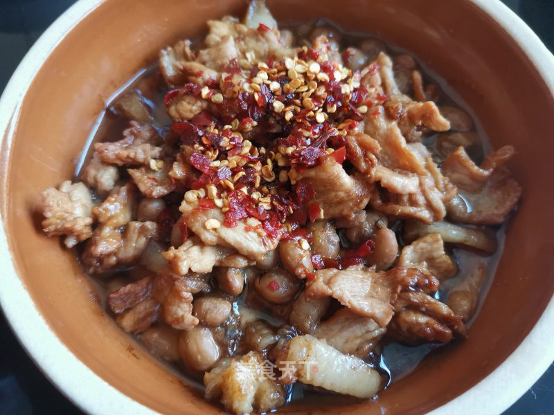 Laba Bean Steamed Pork recipe