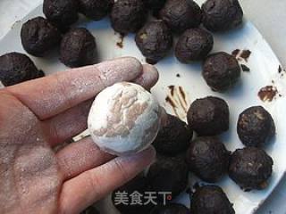 Chocolate Glutinous Rice Balls recipe