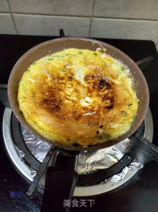 Sakura Shrimp Omelette recipe