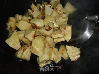 Roasted Spring Bamboo Shoots with Duck Legs recipe