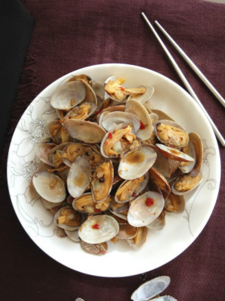 Stir-fried Clams with Chili Sauce recipe