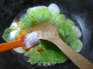 Rice Cake Soup with Beef Sauce and Cabbage Fenpi recipe