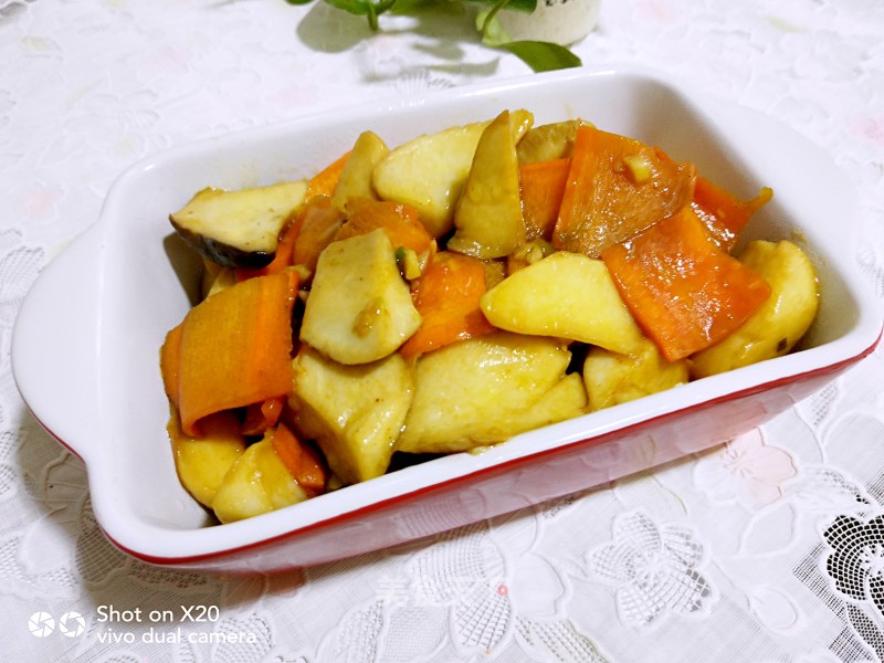 Pleurotus Eryngii in Oyster Sauce recipe