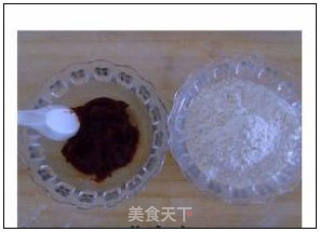 Triangle Bean Paste Buns. recipe