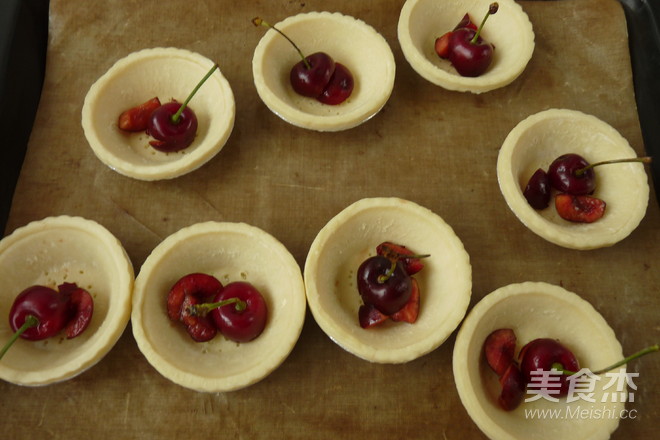 Cherry Cake Tart recipe