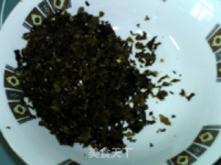 Steamed Custard with Black Fungus recipe