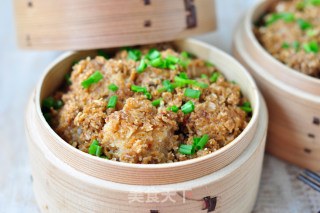 Oatmeal Steamed Pork Ribs recipe