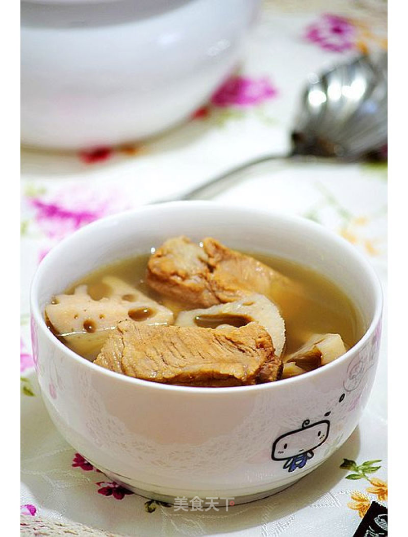 Lotus Root Pork Ribs Soup recipe