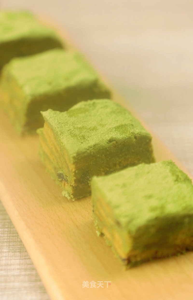 Matcha Snow Crisp recipe