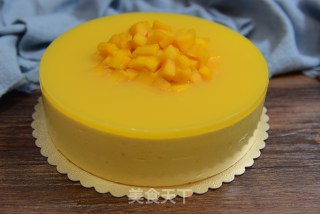 Eight Inch Mango Mousse Cake recipe