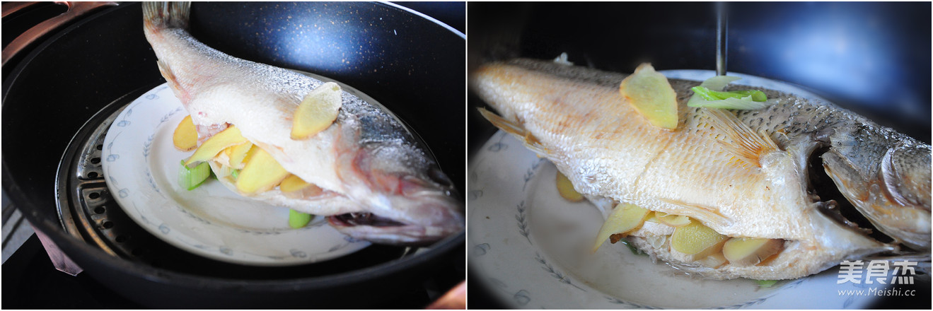 Steamed Sea Bass recipe