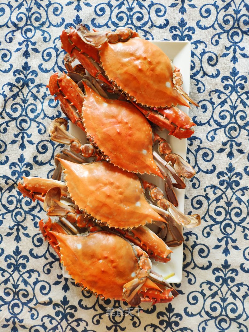 Steamed Flying Crab recipe