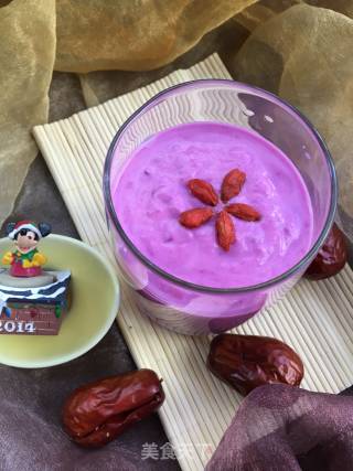 Purple Sweet Potato Lemon Shake recipe