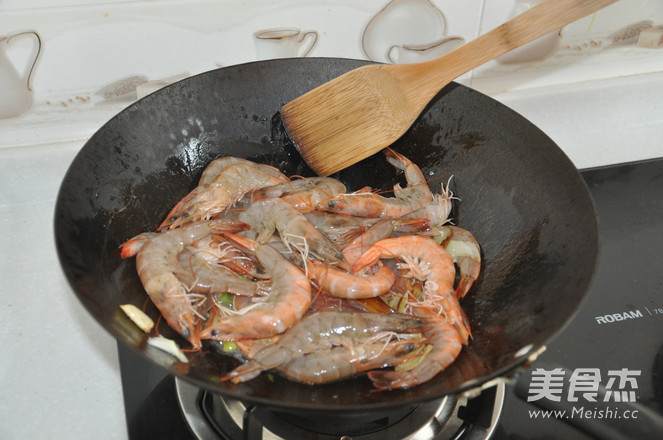 Braised Prawns in Rice Wine recipe