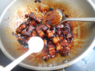 Braised Pork with Peach recipe