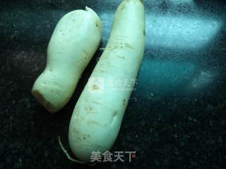 Spicy White Radish recipe