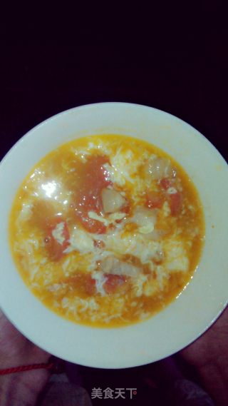 Tomato and Egg Soup recipe