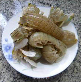 Mantis Shrimp with Chopped Pepper recipe