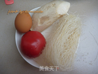 Pleurotus Eryngii Vermicelli Soup recipe
