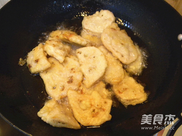 Fried Lotus Root recipe