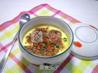 Minced Meat and Egg Custard recipe
