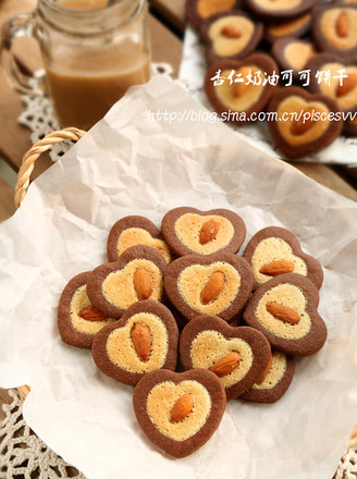 Almond Cream Cocoa Cookies