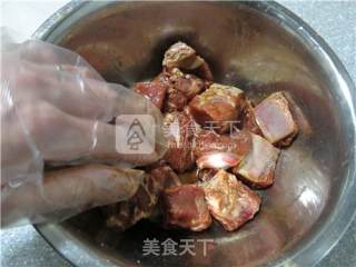 Steamed Pork Ribs with Reed Leaf Glutinous Rice recipe