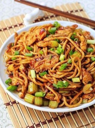 Chicken Fried Noodles recipe