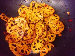 Spicy Lotus Root Slices recipe