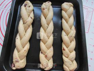 Double Red Braid Bread recipe