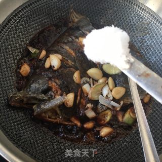 Grilled Plaice Head with Garlic recipe